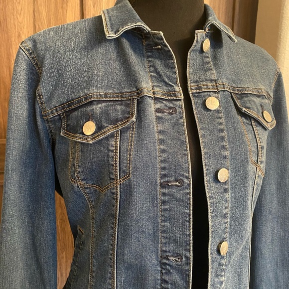 Jessica Simpson Lori Denim Jacket - Picture 3 of 12